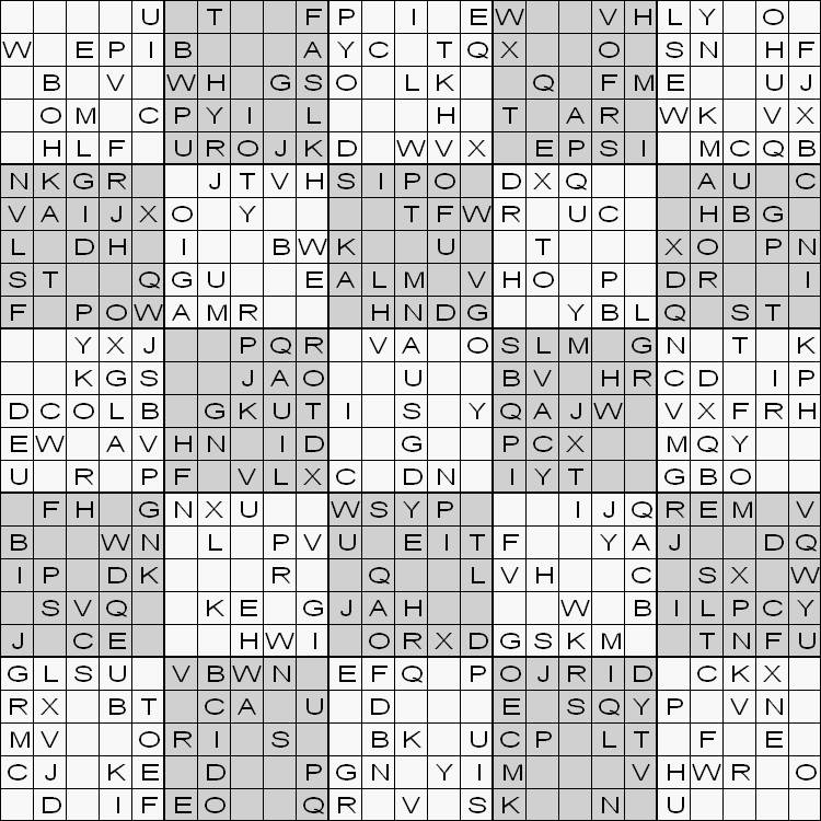 25 x 25 Large Sudoku Solving Hints